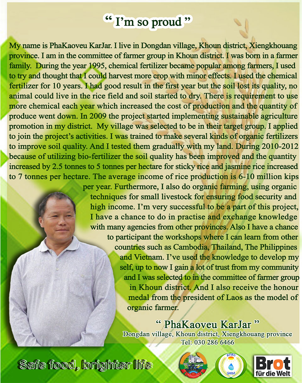 Stories of Laos Model Farmers: Debunking Myths, Discovering Benefits – IPAM
